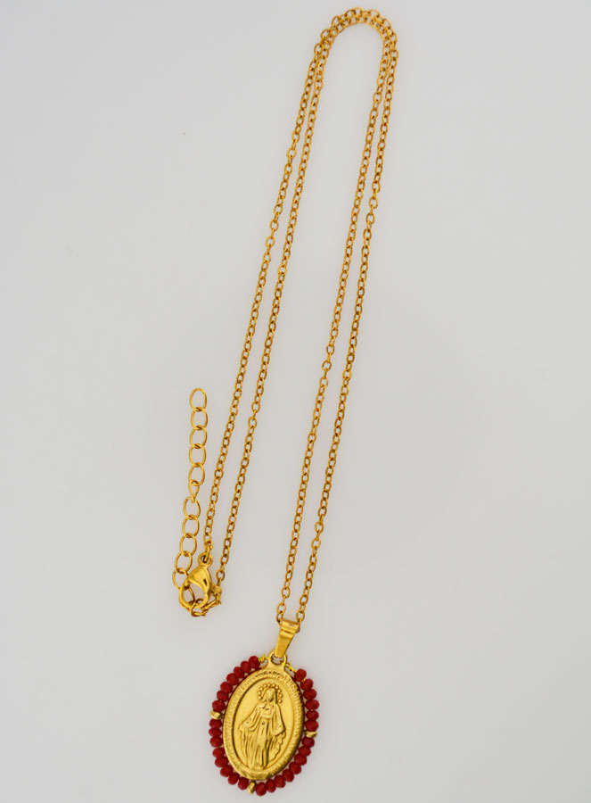 Collana Miracolosa - Perline Rosse (pic 2)