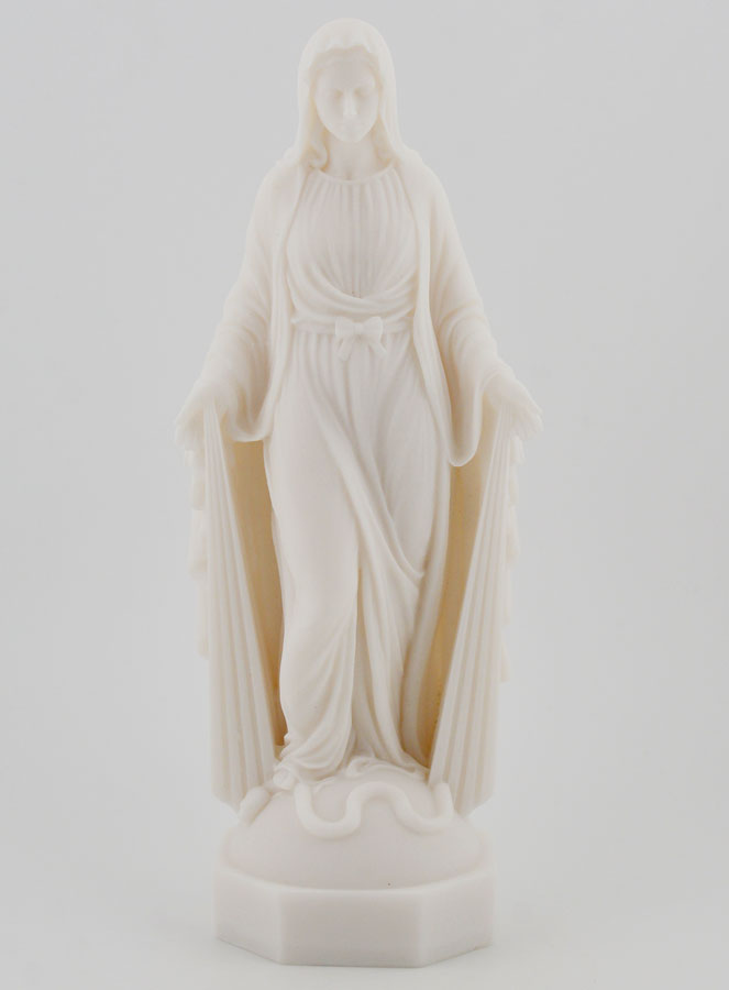 Statua Madonna Miracolosa con Raggi - 17 cm (pic 1)