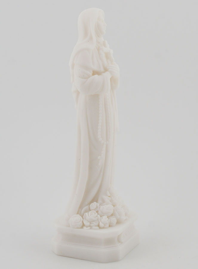 Statua di Santa Rita in Alabastro - 12 cm (pic 3)