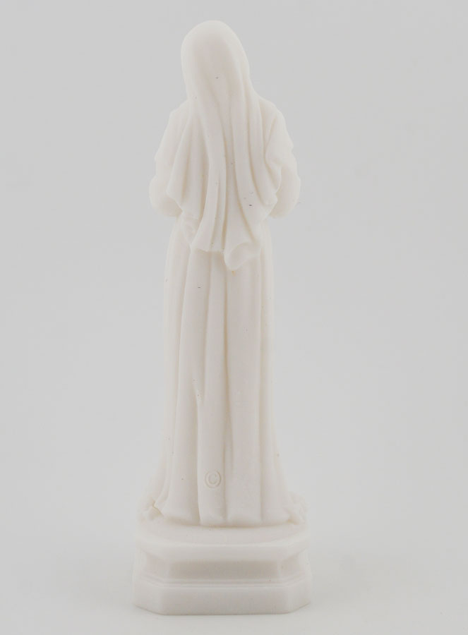 Statua di Santa Rita in Alabastro - 12 cm (pic 4)