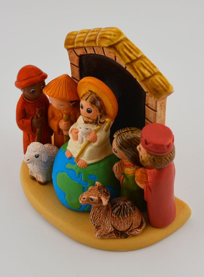 Presepe di Natale dal Mondo - Cristo Buon Pastore (pic 3)