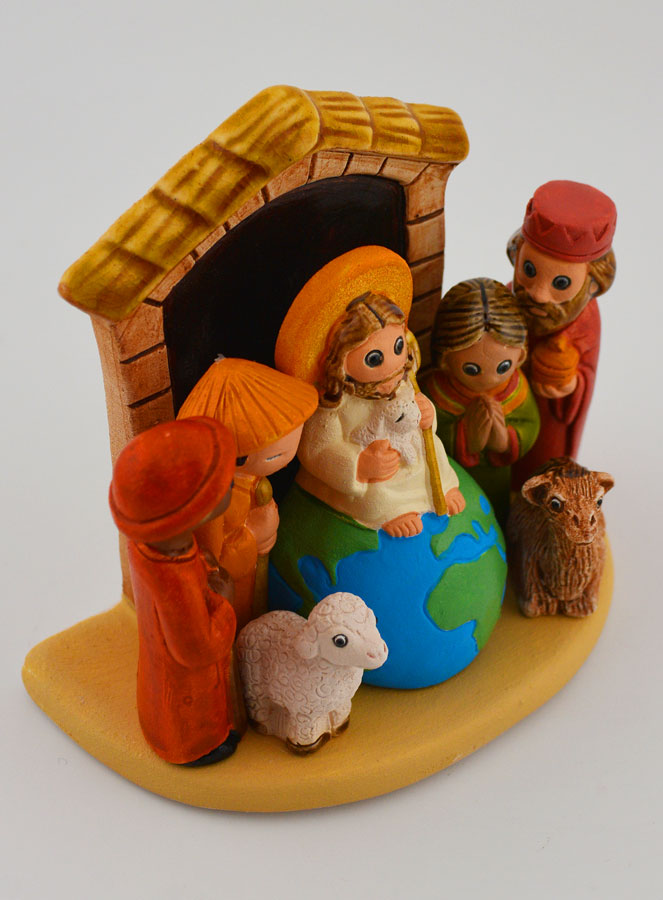 Presepe di Natale dal Mondo - Cristo Buon Pastore (pic 4)