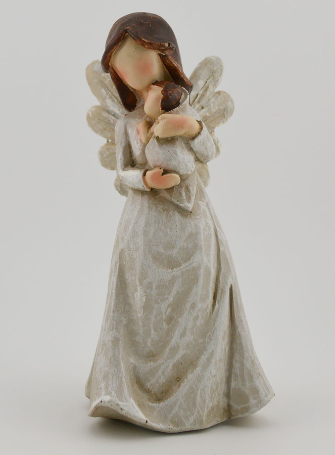 Regalo di Battesimo - Statuetta Angelo Custode (pic 1)