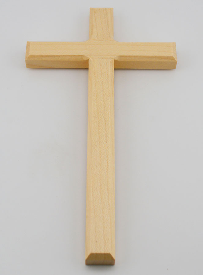 Crocifisso in Tiglio Naturale - 22 cm (pic 2)