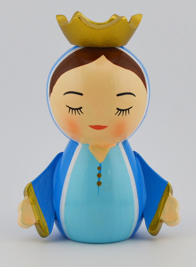 Statua Maria Regina - 10 cm (pic 1)