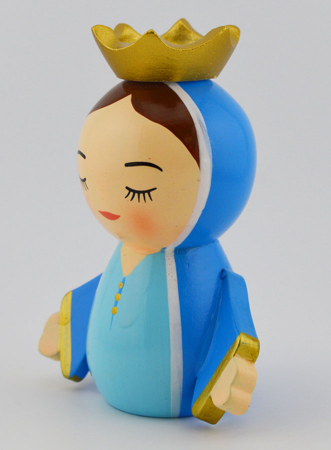Statua Maria Regina - 10 cm (pic 2)
