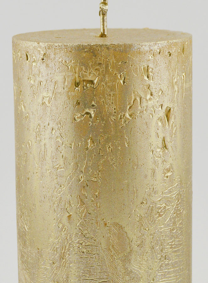 Candela di Natale Moderna - Champagne (pic 3)