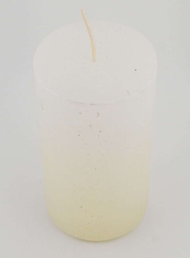 Candela Decorativa Moderna - Bianco Perlato (pic 2)