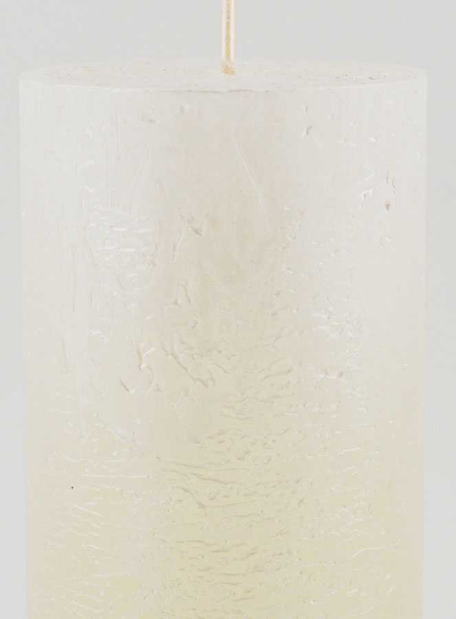 Candela di Natale Moderna - Bianco Perlato (pic 3)