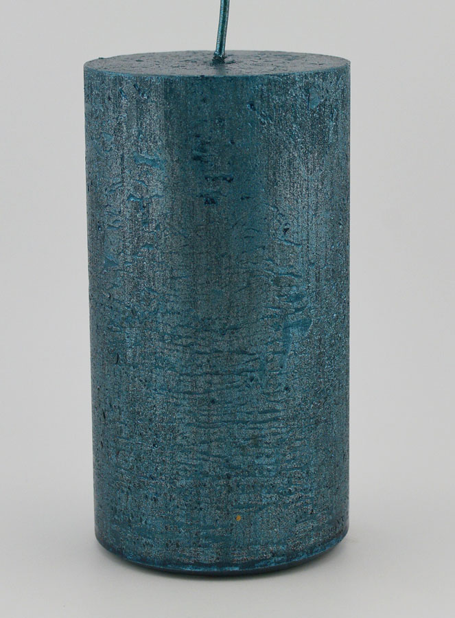 Candela Decorativa Moderna - Blu Verde (pic 1)