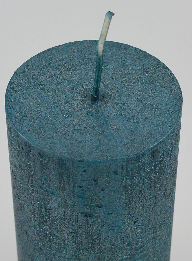 Candela Decorativa Moderna - Blu Verde (pic 4)