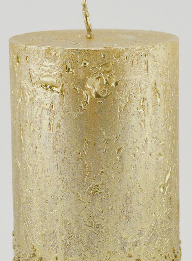 Candela de Noël Effetto Pepite - Champagne (pic 3)