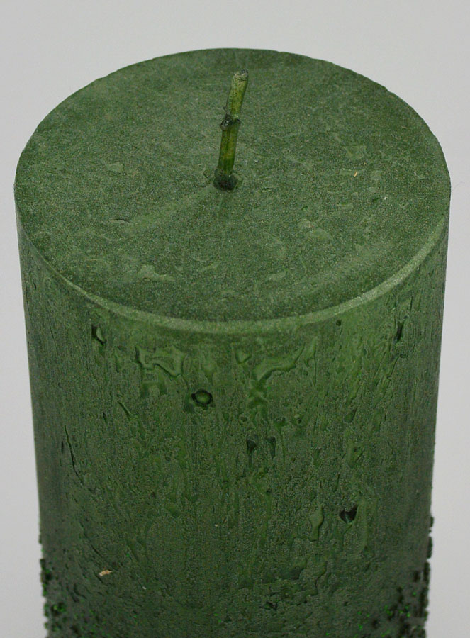 Candela Decorativa Effetto Pepite - Verde (pic 4)