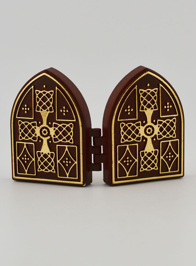 Icona Dittico Mini - Cristo Pantocratore e Sacra Famiglia (pic 4)