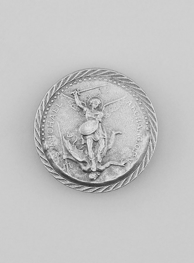 Placca Magnet Adesiva di San Michele - 3cm (pic 1)