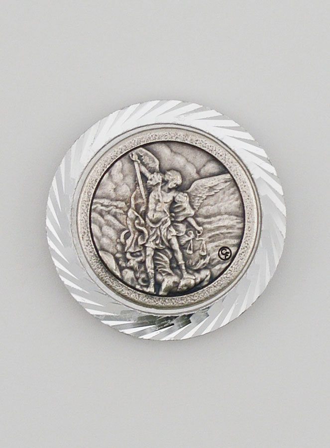 Placca Auto Magnetica di San Michele - 3,5cm (pic 1)