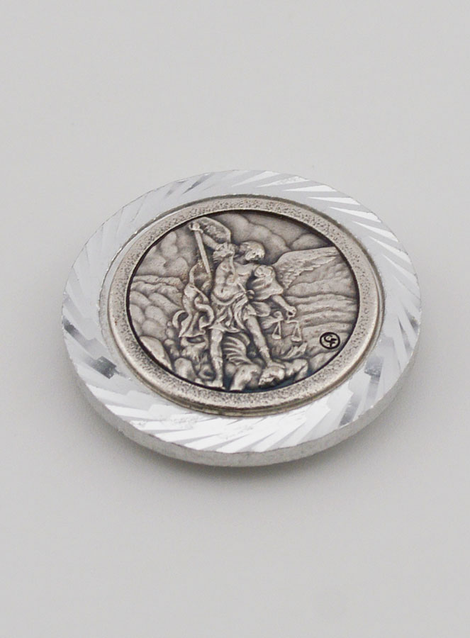 Placca Auto Magnetica di San Michele - 3,5cm (pic 2)