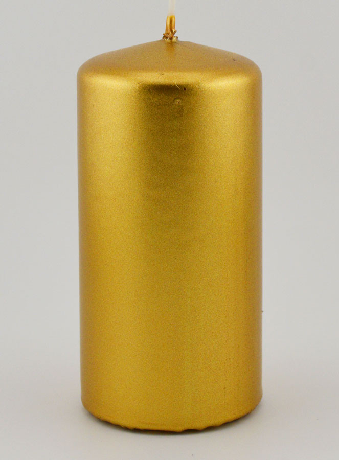 Candela Decorativa da Tavola - Oro (pic 1)