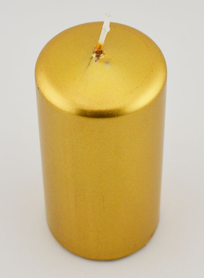 Candela di Natale Metallica - Oro (pic 2)