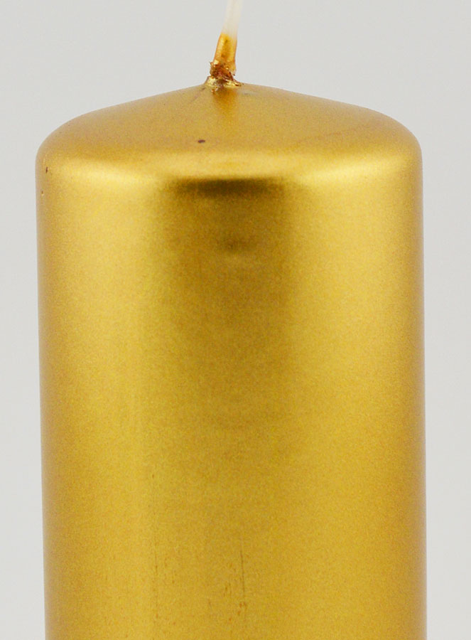Candela di Natale Metallica - Oro (pic 3)
