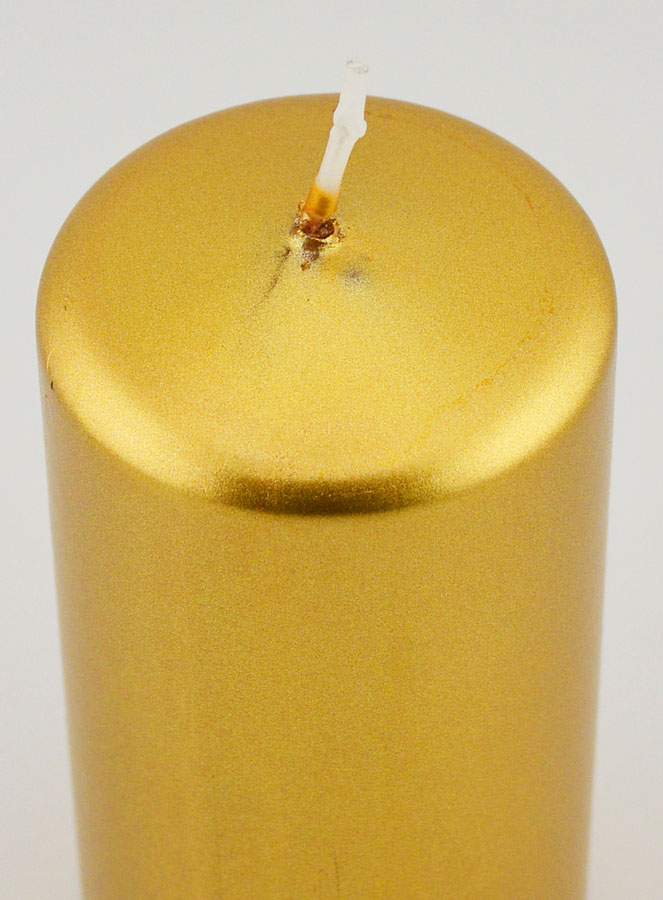 Candela di Natale Metallica - Oro (pic 4)