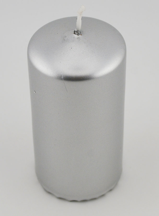 Candela Decorativa da Tavola - Argento (pic 2)