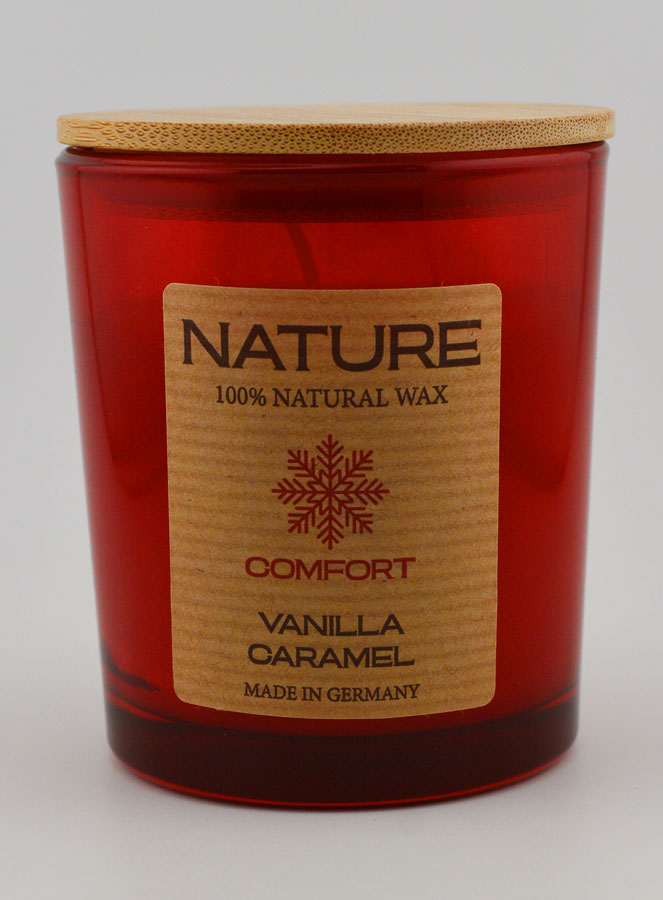 Candela Bio Collezione Natura - Vanilla Caramello (pic 1)