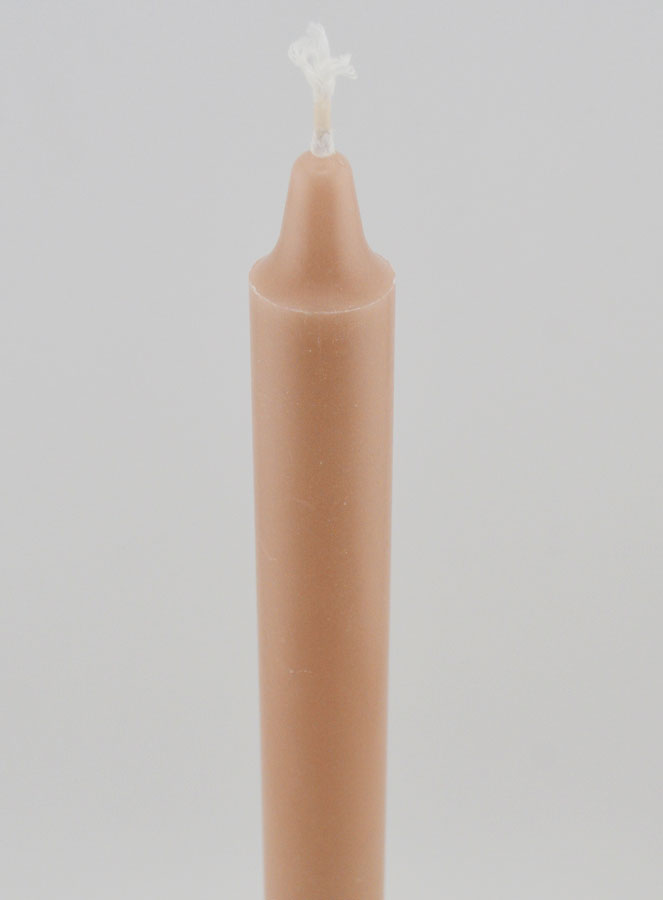 Candela Alta Qualità 100% Naturale 25 cm - Sahara (pic 4)