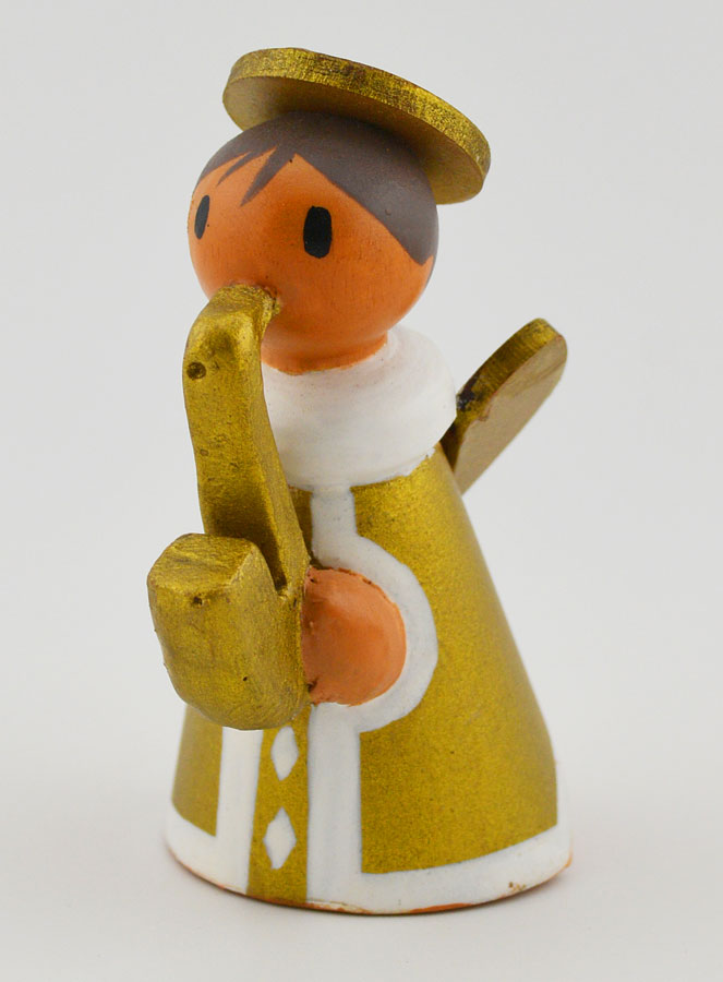Presepe di Natale Infantile - Angelo con Sassofono (pic 1)