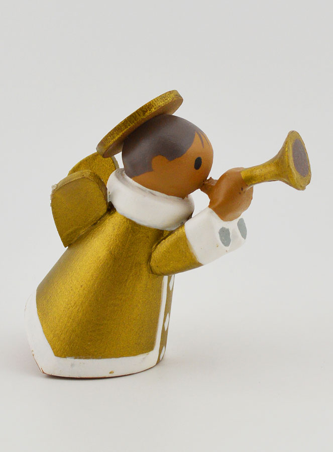 Presepe di Natale - Angelo Musicista con Tromba (pic 3)