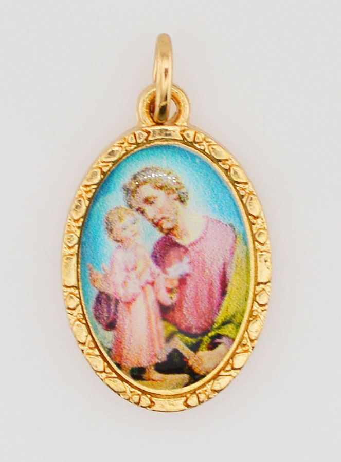 Medaglia Con Bordo 25 mm - San Giuseppe (pic 1)