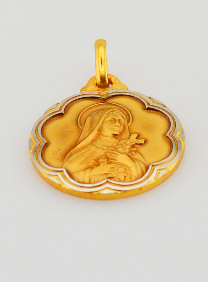 Medaglia di Santa Teresa e San Cristoforo (pic 2)