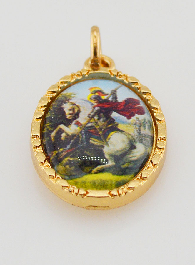 Medaglia Con Bordo 25 mm - San Giorgio (pic 2)