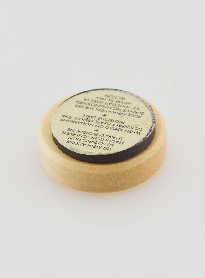 Placca Magnet Adesiva Sacro Cuore di Gesù - 22mm (pic 4)