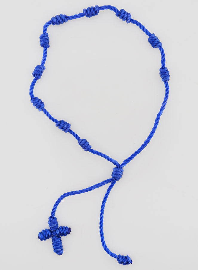 Bracciale Decina in Corda Blu (pic 1)