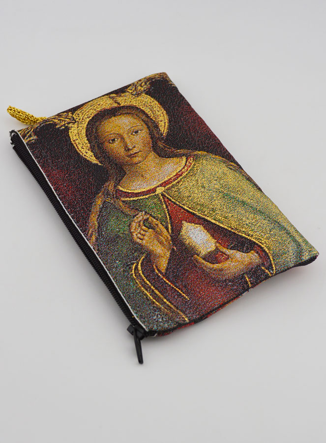 Pochette in Tessuto  Maria Maddalena - 15 cm (pic 4)
