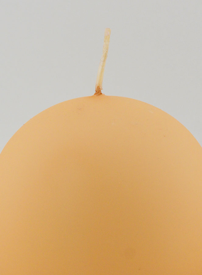Candela Sfera Decorativa 8cm - Beige Opaco (pic 3)