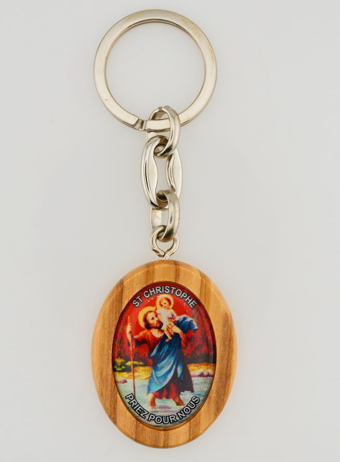 Portachiavi Doppia Faccia - San Cristoforo & Lourdes (pic 3)