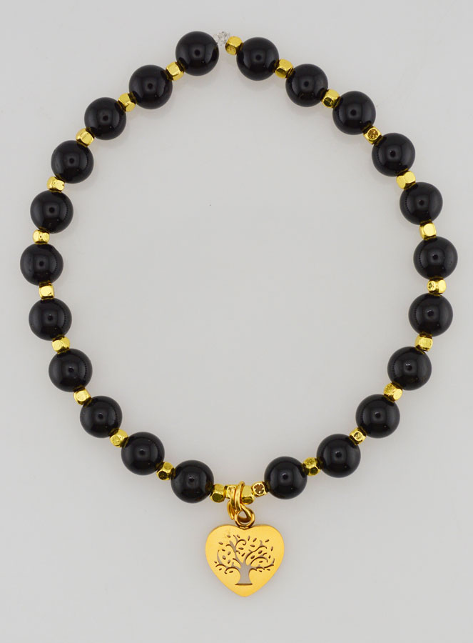 Bracciale in Tormalina e Albero Della Vita (pic 1)