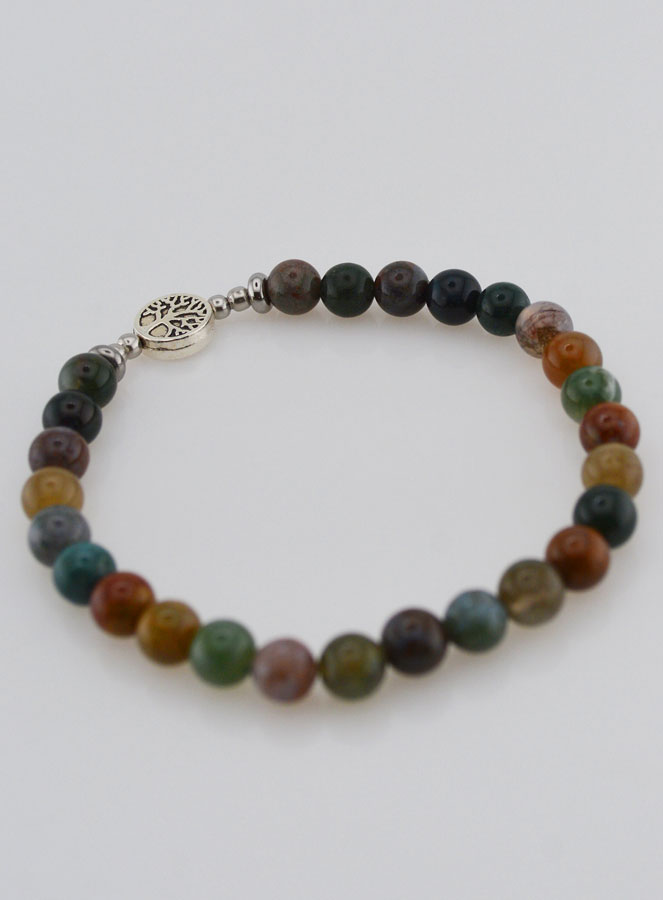 Bracciale in Agata Indiana e Albero Della Vita (pic 4)
