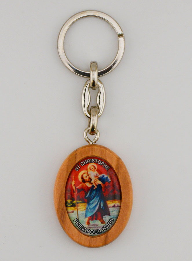 Portachiavi Doppia Faccia - Angelo Custode & San Cristoforo (pic 2)