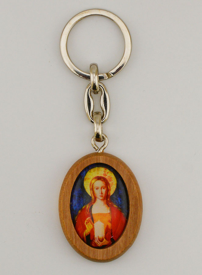 Portachiavi Doppia Faccia - Santa Maria Maddalena & San Cristoforo (pic 1)