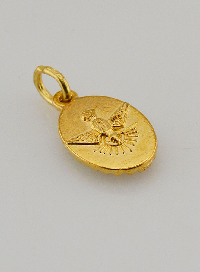 Medaglia Con Bordo 15 mm - Sacro Cuore di Maria (pic 4)