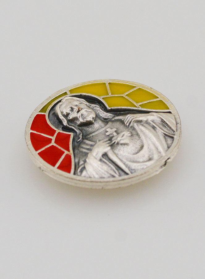 Placca Magnet Adesiva - Sacro Cuore di Gesù (pic 3)
