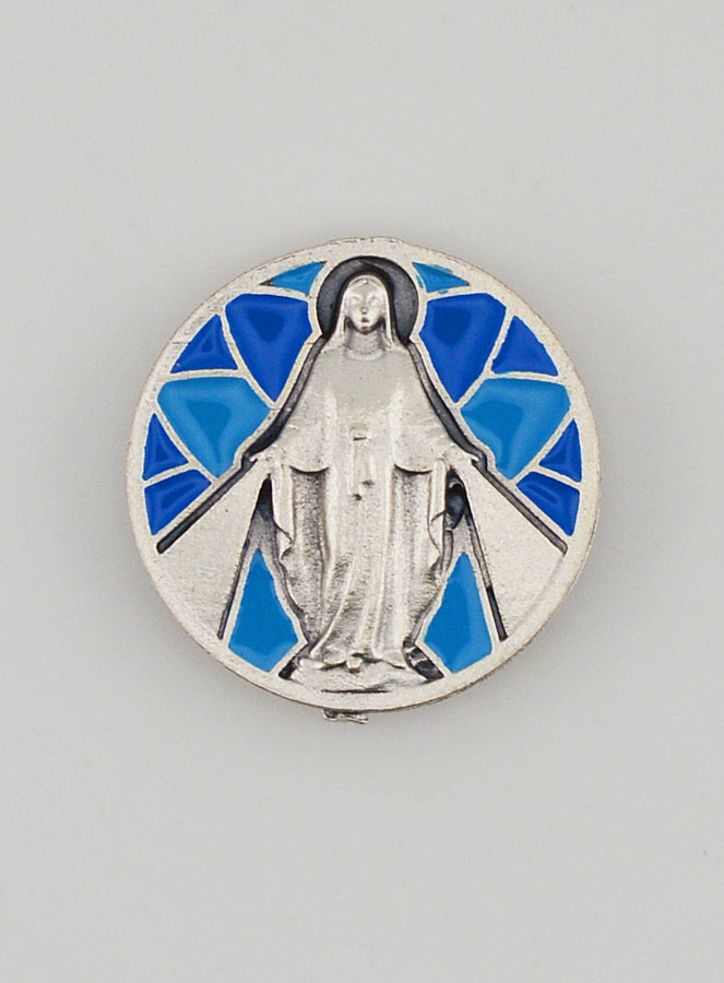 Placca Magnet Adesiva - Madonna Miracolosa (pic 1)