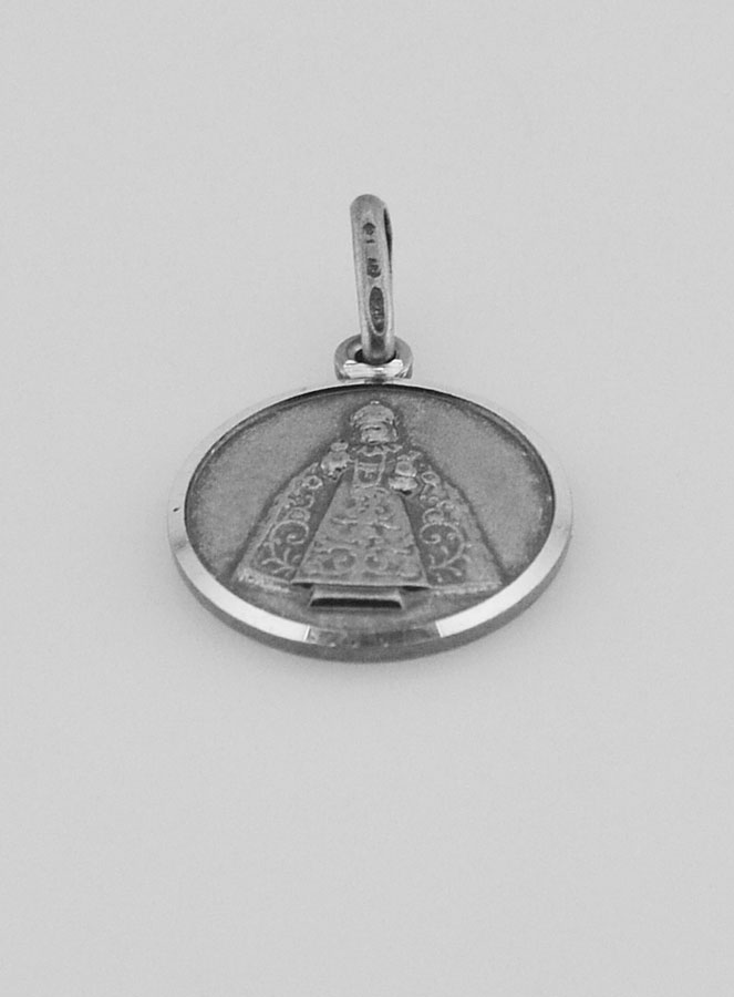 Medaglia in Argento Bambino Gesù di Praga (pic 2)