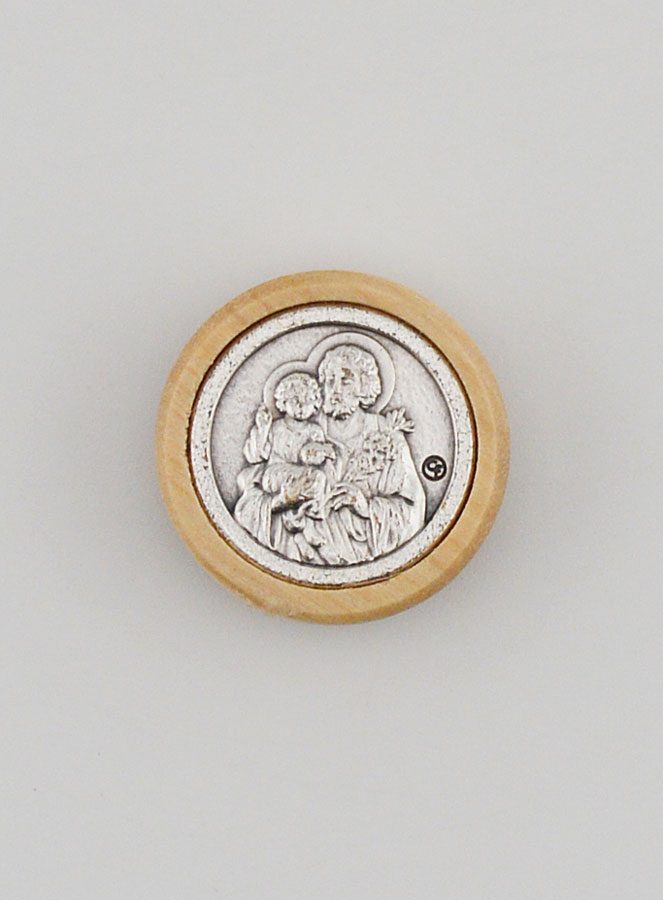 Placca Magnet Adesiva San Giuseppe - 22mm (pic 1)