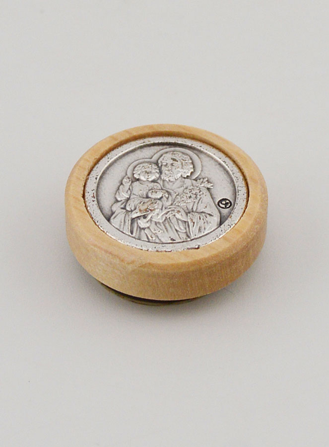 Placca Magnet Adesiva San Giuseppe - 22mm (pic 2)