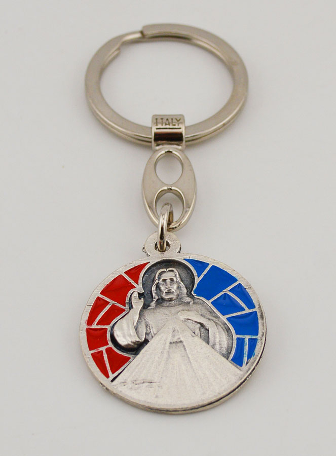 Portachiavi Smaltato Cristo Misericordioso (pic 2)