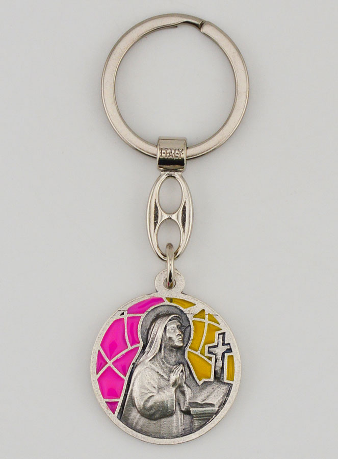 Portachiavi Smaltato Santa Rita (pic 1)